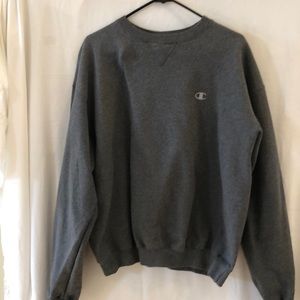 CHAMPION GREY SWEATSHIRT